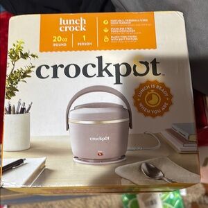 Lunch Crock Food Warmer - Cream